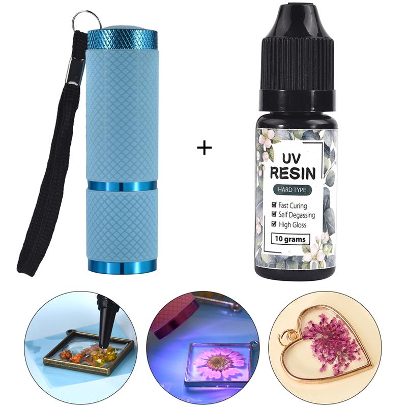 Epoxy Uv Resin Kit - 10g 25g 하드 UV 수지 DIY