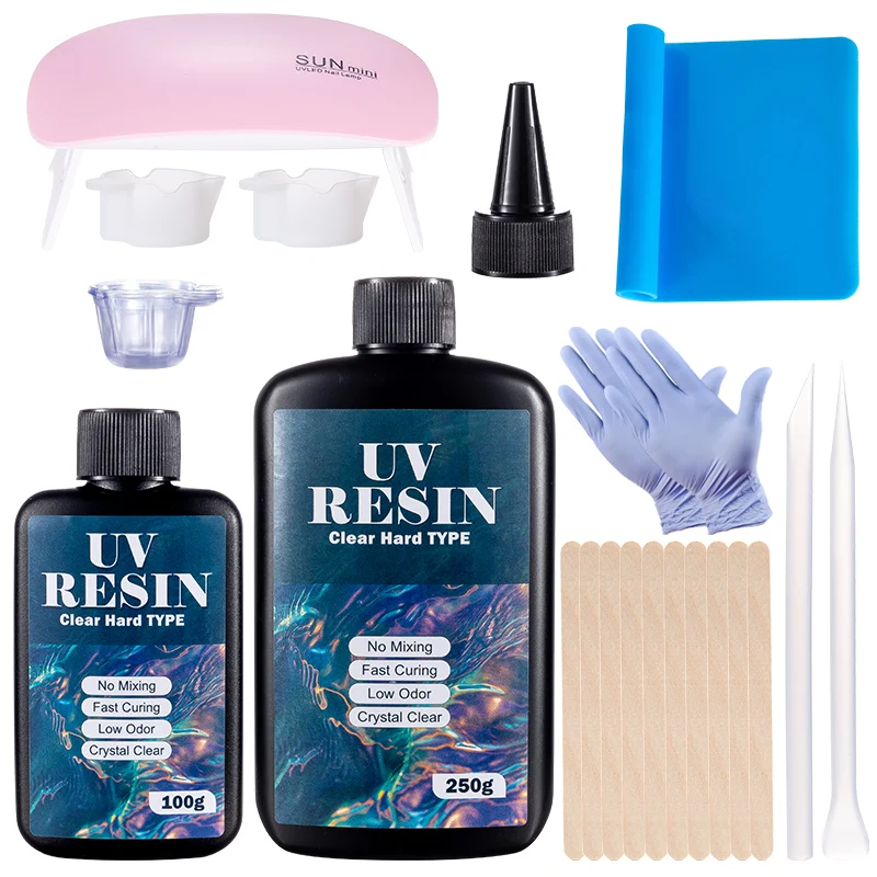 Epoxy Uv Resin Kit - 하드 UV 수지 접착제 키트 DIY를