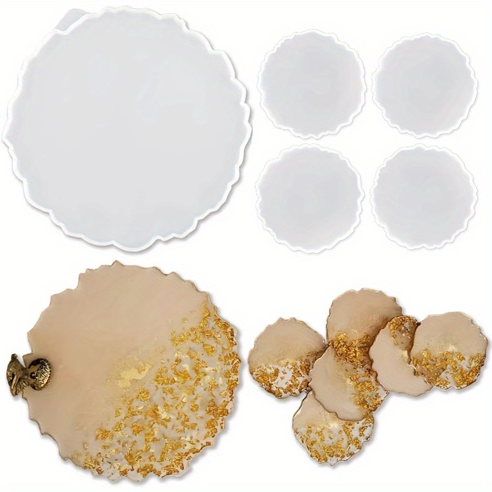 Geode Mold Silicone - 불규칙한 모양의 마노 지오드 레진 실리콘