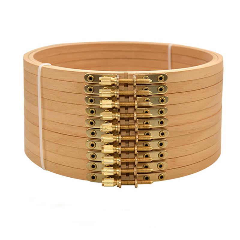 Wood Ring Blank - 1개 고품질 너도밤나무 자수틀 나무 자수