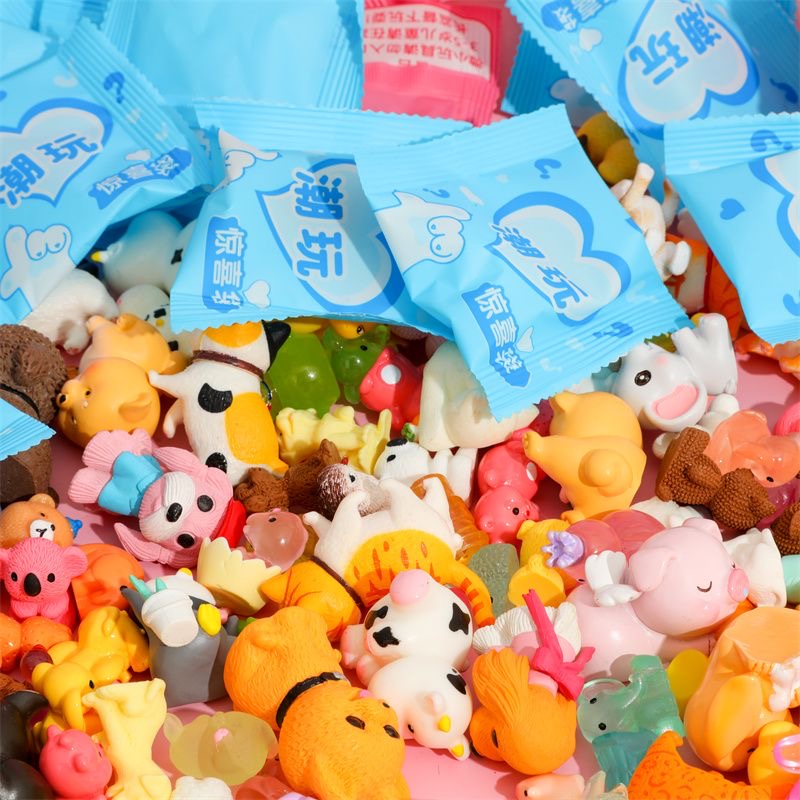 Resin Craft Ideas - 40개/세트 랜덤 만화 블라인드 박스 코끼리