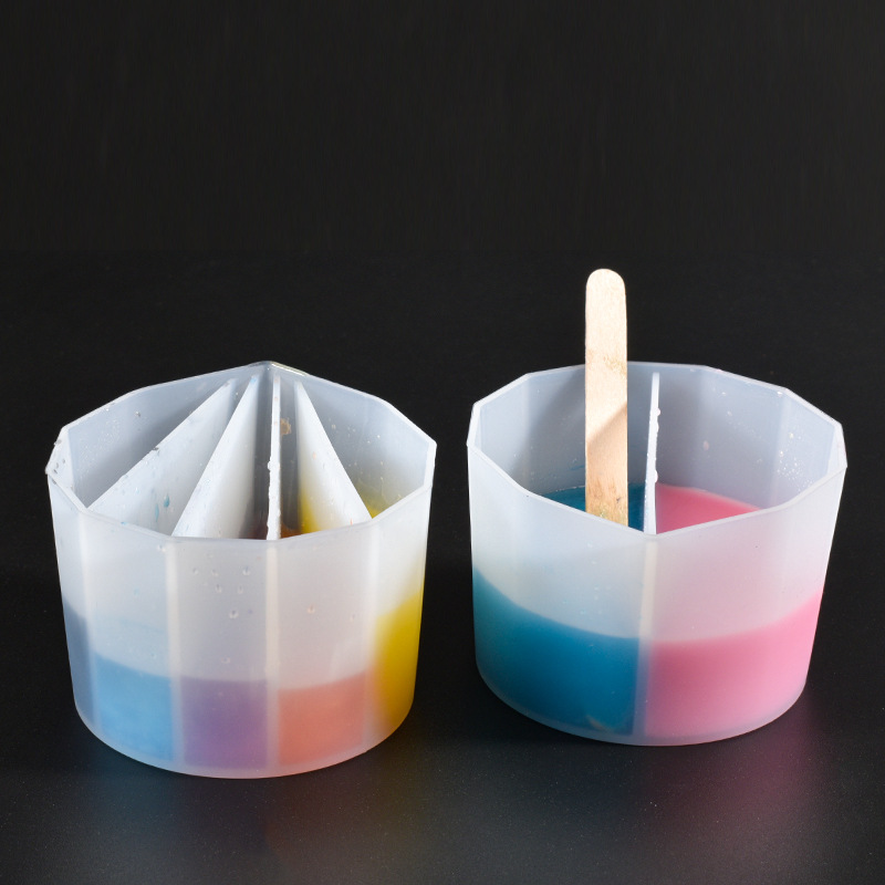 Mixing Cup Silicone - 페인트 붓기용 분리컵, 유체 아트, 아크릴