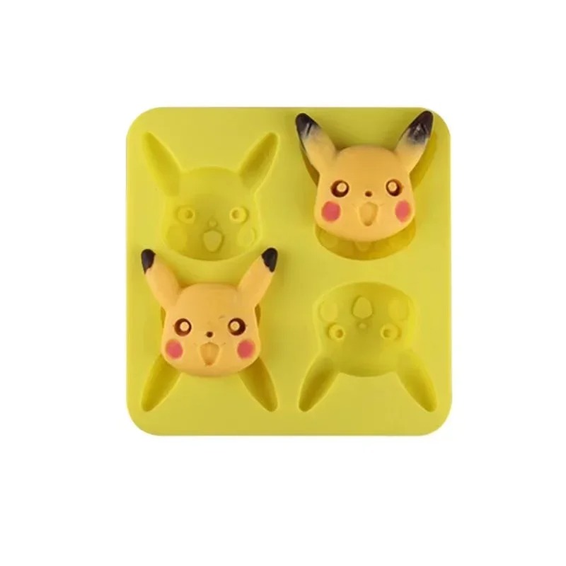 Silicone Mold Tray - 새로운 피카추 실리콘 초콜릿 몰드 페이스트리