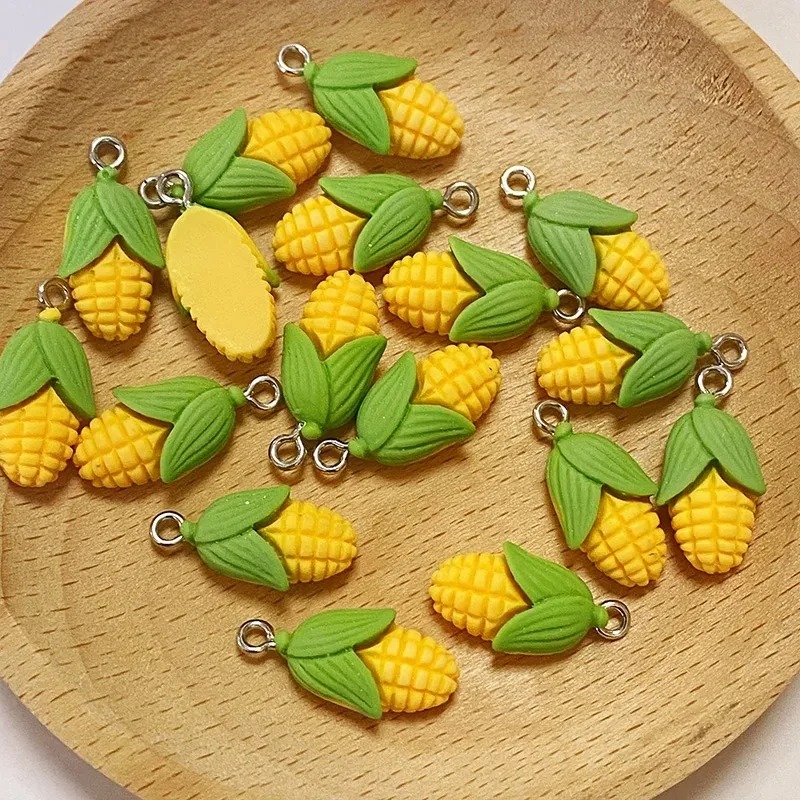 20개 재미있는 미니 옥수수 야채 레진 참 장식품 인공 - Resin Crafts Diy 리뷰 및 가격