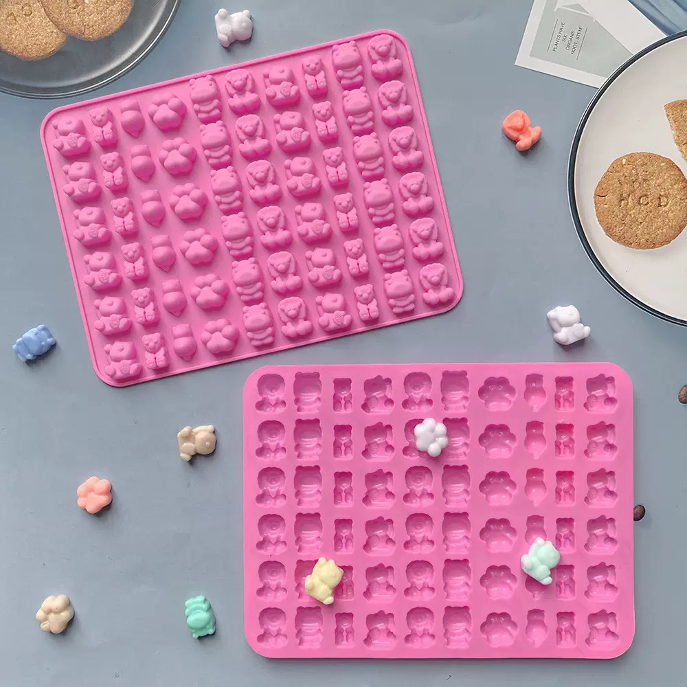 7개의 캔디 실리콘 몰드와 2개의 드롭퍼 세트, 캔디  - Silicone Mold Tray 리뷰 및 가격