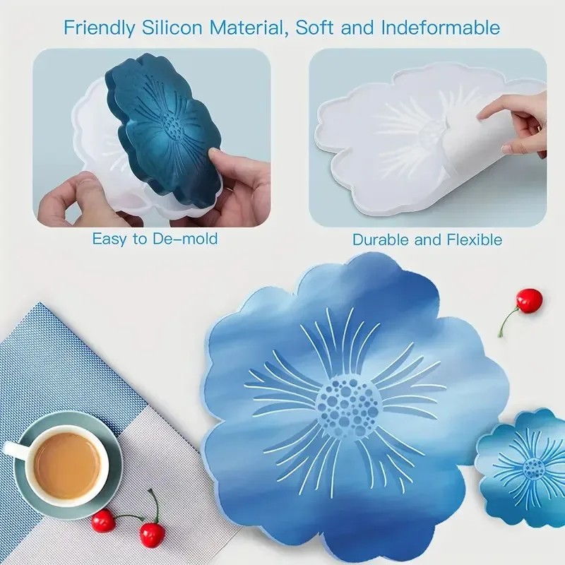 DIY 사쿠라 모양 실리콘 레진 몰드, 맞춤형 지오드  - Geode Mold Silicone 리뷰 및 가격
