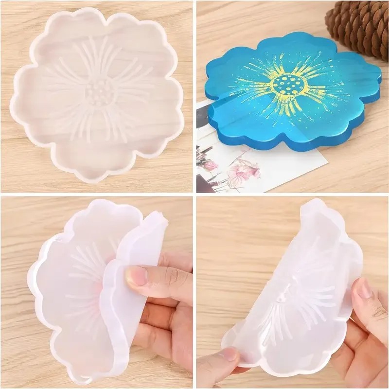 DIY 사쿠라 모양 실리콘 레진 몰드, 맞춤형 지오드  - Geode Mold Silicone 리뷰 및 가격