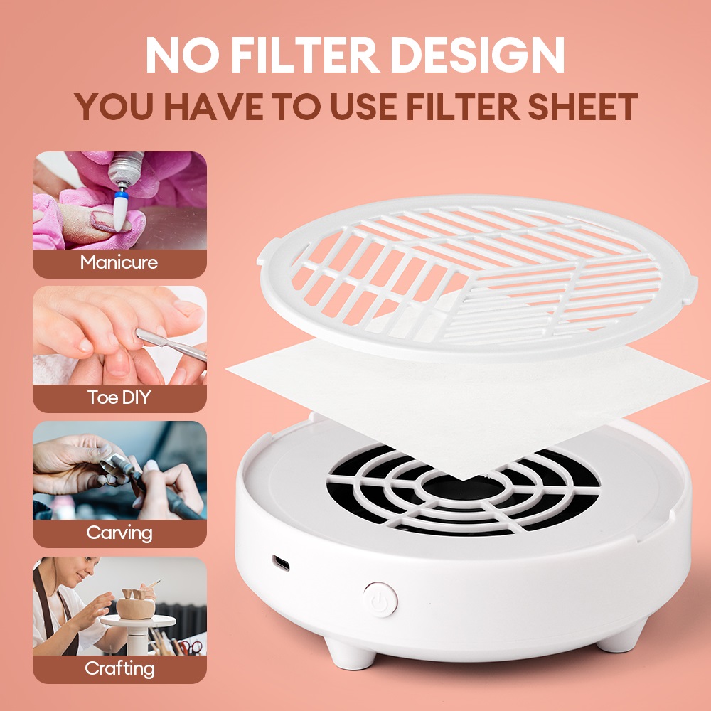 3700RPM 미니 네일 먼지 추출기 휴대용 네일 먼지 - Vacuum Chamber Small 리뷰 및 가격