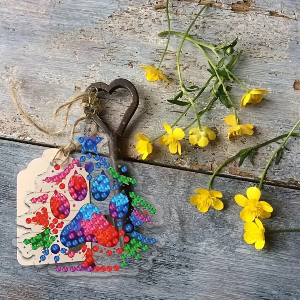 6개/세트 DIY 크리스마스 트리 패턴 다이아몬드 페인 - Resin Craft For Beginners 리뷰 및 가격