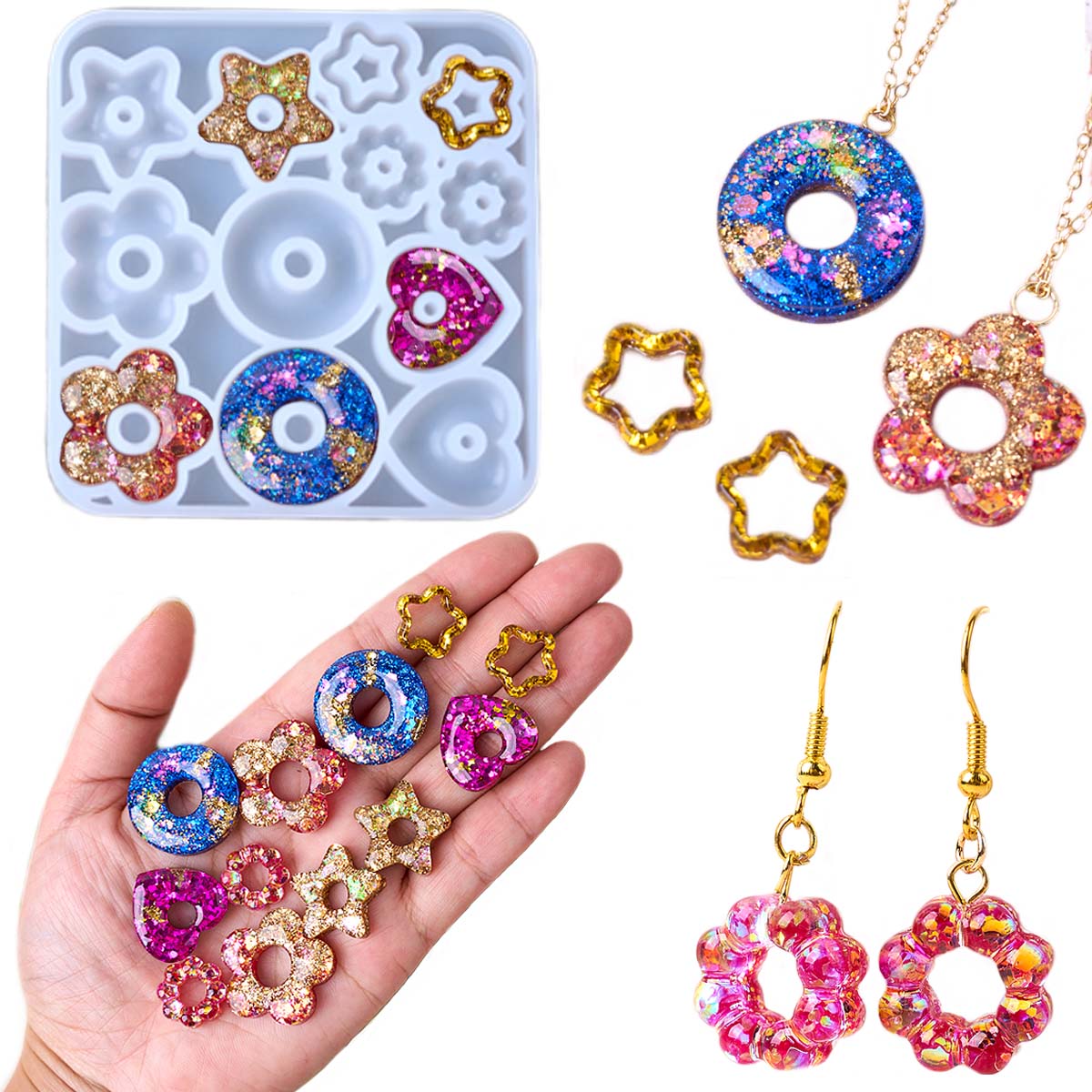 Multifuntional 쥬얼리 실리콘 금형 DIY  - Resin Craft Ideas 리뷰 및 가격