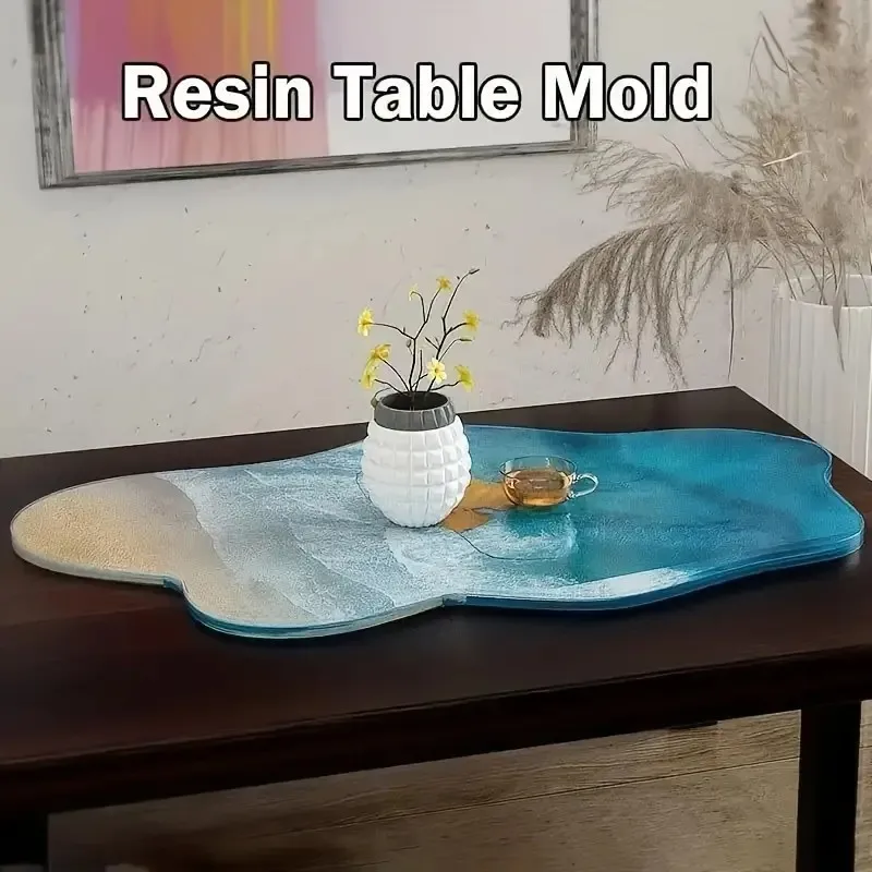 2026-대형 61cm 불규칙 트레이 에폭시 레진 실리 - Resin Ocean Wave Mold 리뷰 및 가격