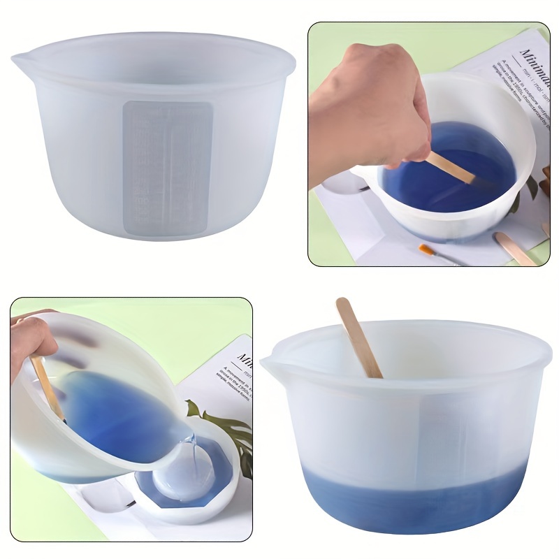 실리콘 계량컵, 600ml/20oz&100ml 레진 혼 - Mixing Cup Silicone 리뷰 및 가격