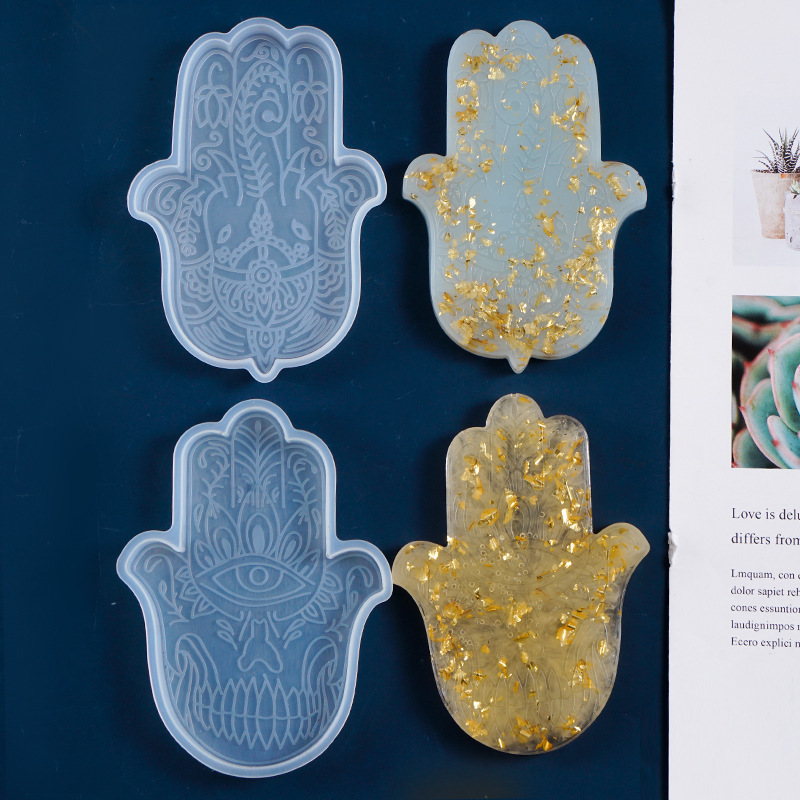 파티마 유대인 금형 홈 장식 에폭시 수지 아트 실리콘  - Silicone Mold Tray 리뷰 및 가격