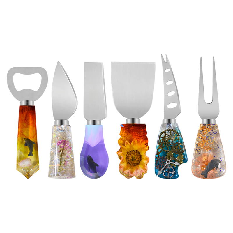 DM379 칼과 포크 손잡이 수지 금형 식기 보관 상자 - Flower Preservation Resin 리뷰 및 가격