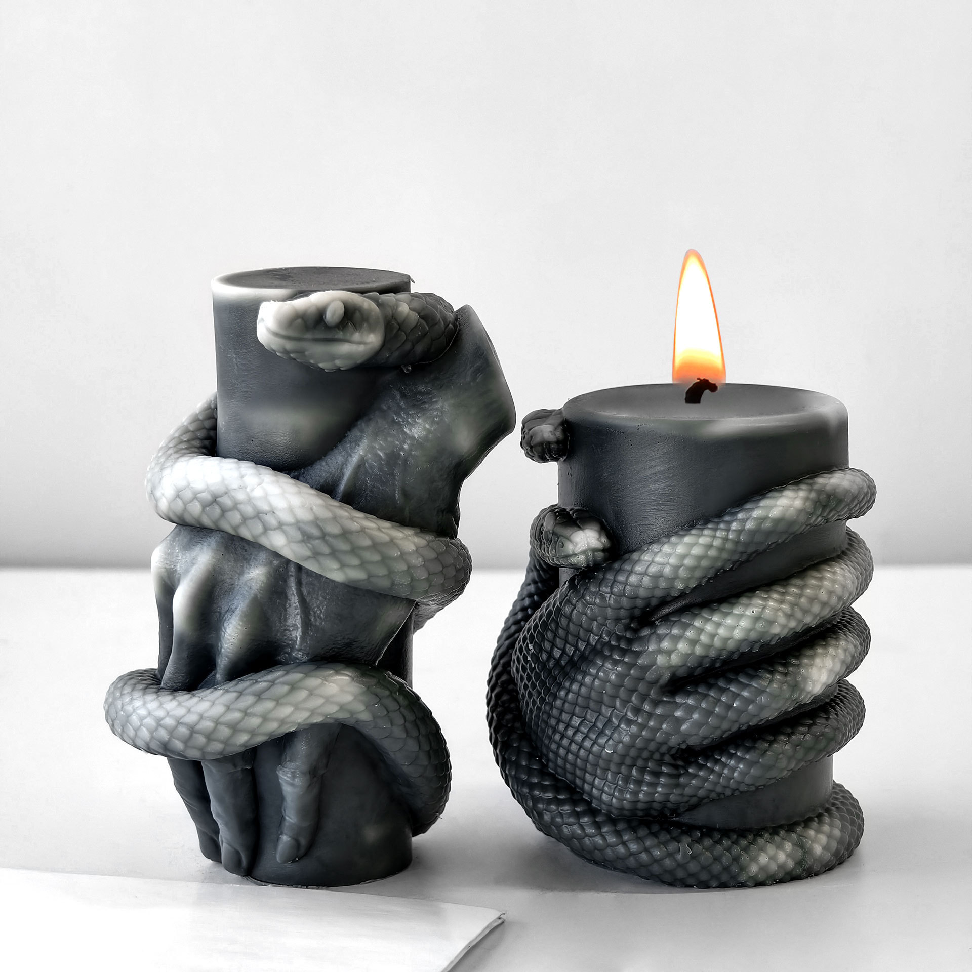 뱀 모양의 레진 공예품을 만들기 위한 실리콘 몰드 한  - Resin Craft For Beginners 리뷰 및 가격