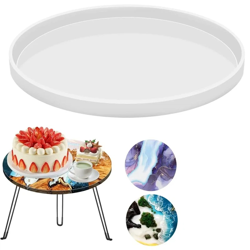 둥근 에폭시 테이블 레진 몰드, 대형 샤퀴테리 보드 레 - Coaster Mold Round 리뷰 및 가격