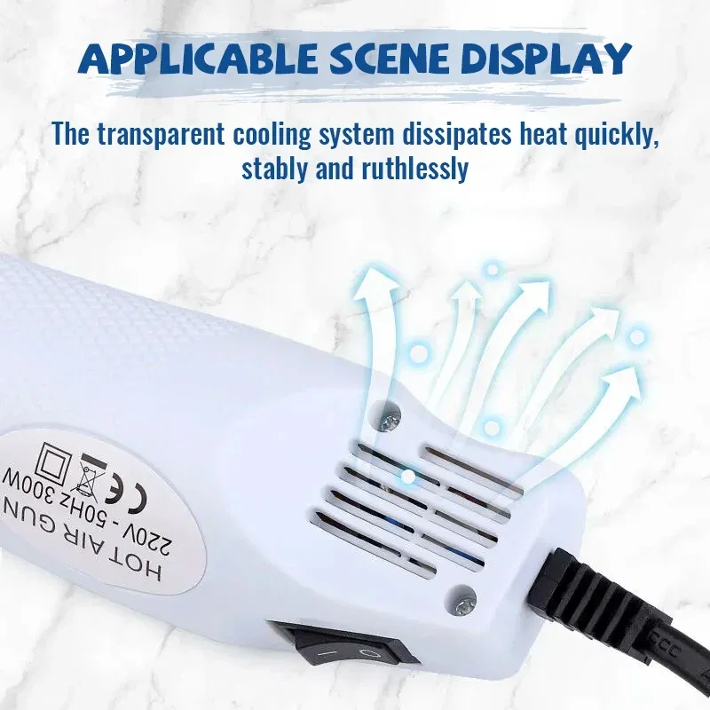 뜨거운 공기 총 300W 220V 경량 핸드 홀드 전기 - Heat Gun Small 리뷰 및 가격