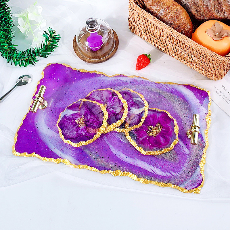 DM413 Drusy 코스터 수지 금형 Geode 에폭 - Geode Mold Silicone 리뷰 및 가격