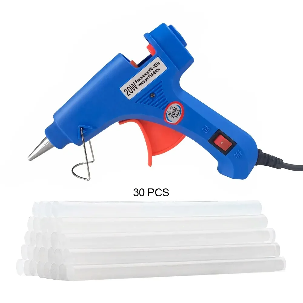 20W 핫멜트 접착제 총 가정용 산업용 미니 총 전기  - Heat Gun Small 리뷰 및 가격