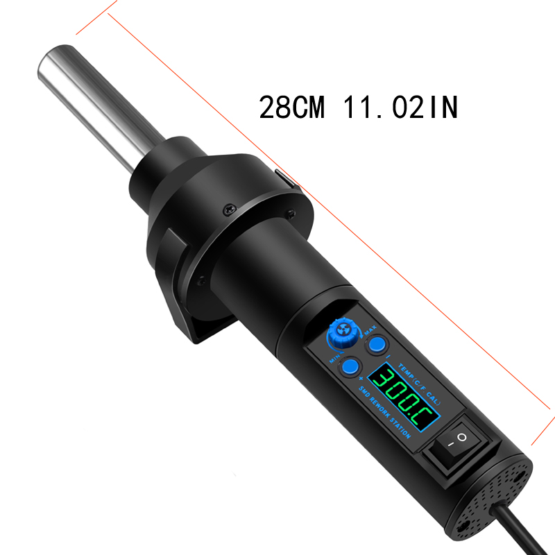 8032D 히트 건 전기 디지털 디스플레이 온도 조절  - Heat Gun Small 리뷰 및 가격