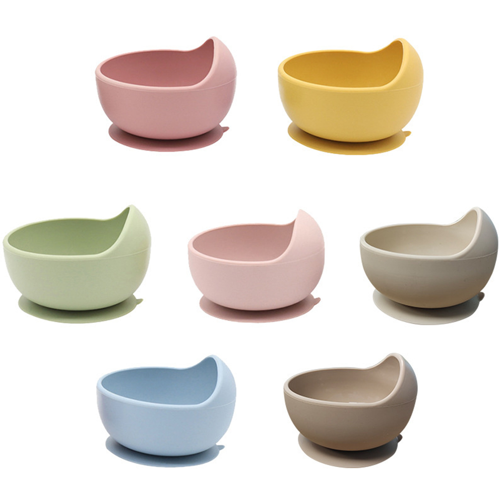 1pc 흡입이있는 베이비 푸드 그릇 실리콘 식품 그릇  - Mixing Cup Silicone 리뷰 및 가격