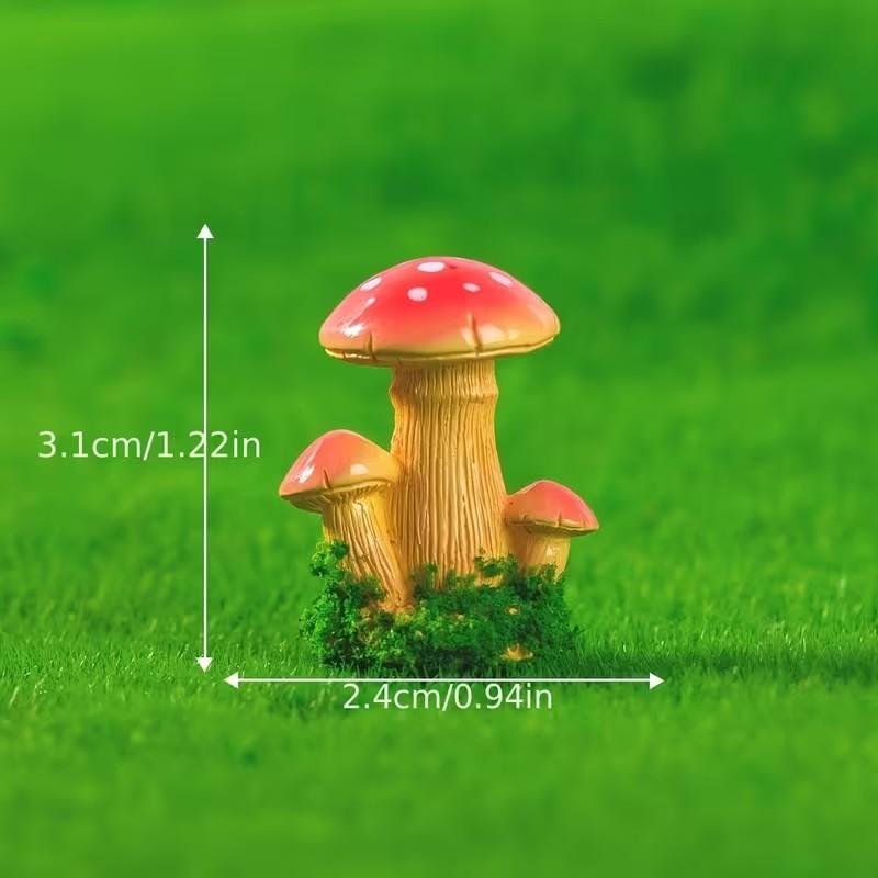 1세트 3개입 인조 버섯 장식 모스 미니어처 풍경 다육 - Terrarium Moss Art 리뷰 및 가격