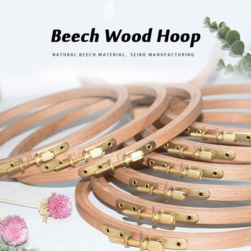 1개 고품질 너도밤나무 자수틀 나무 자수 원형 링 홀더 - Wood Ring Blank 리뷰 및 가격