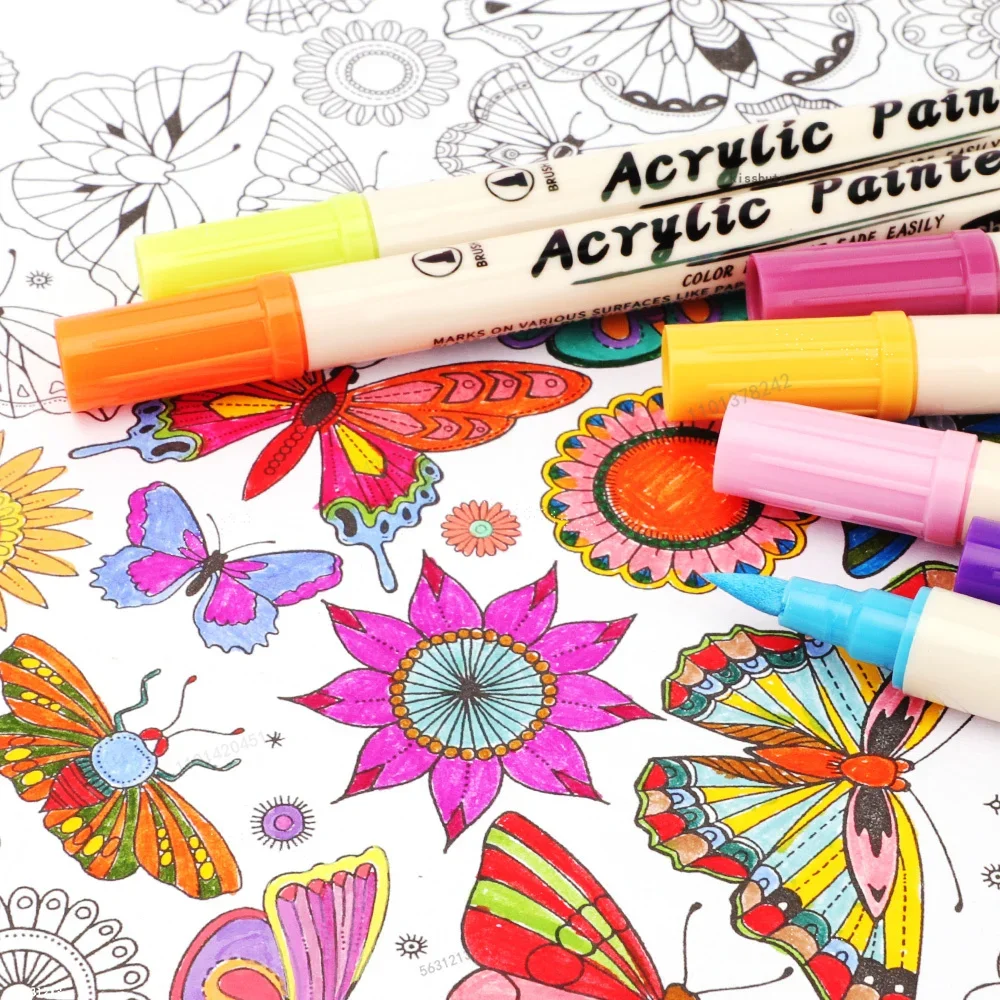 12-36 색상 아크릴 페인트 마커 펜 브러시 듀얼 팁 - Copic Marker Classic 리뷰 및 가격