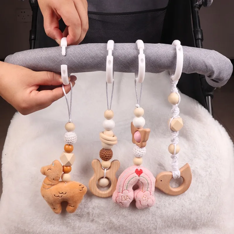 6Pcs 나무 아기 장난감 나무 너도밤 나무 활동 체육 - Wood Ring Blank 리뷰 및 가격