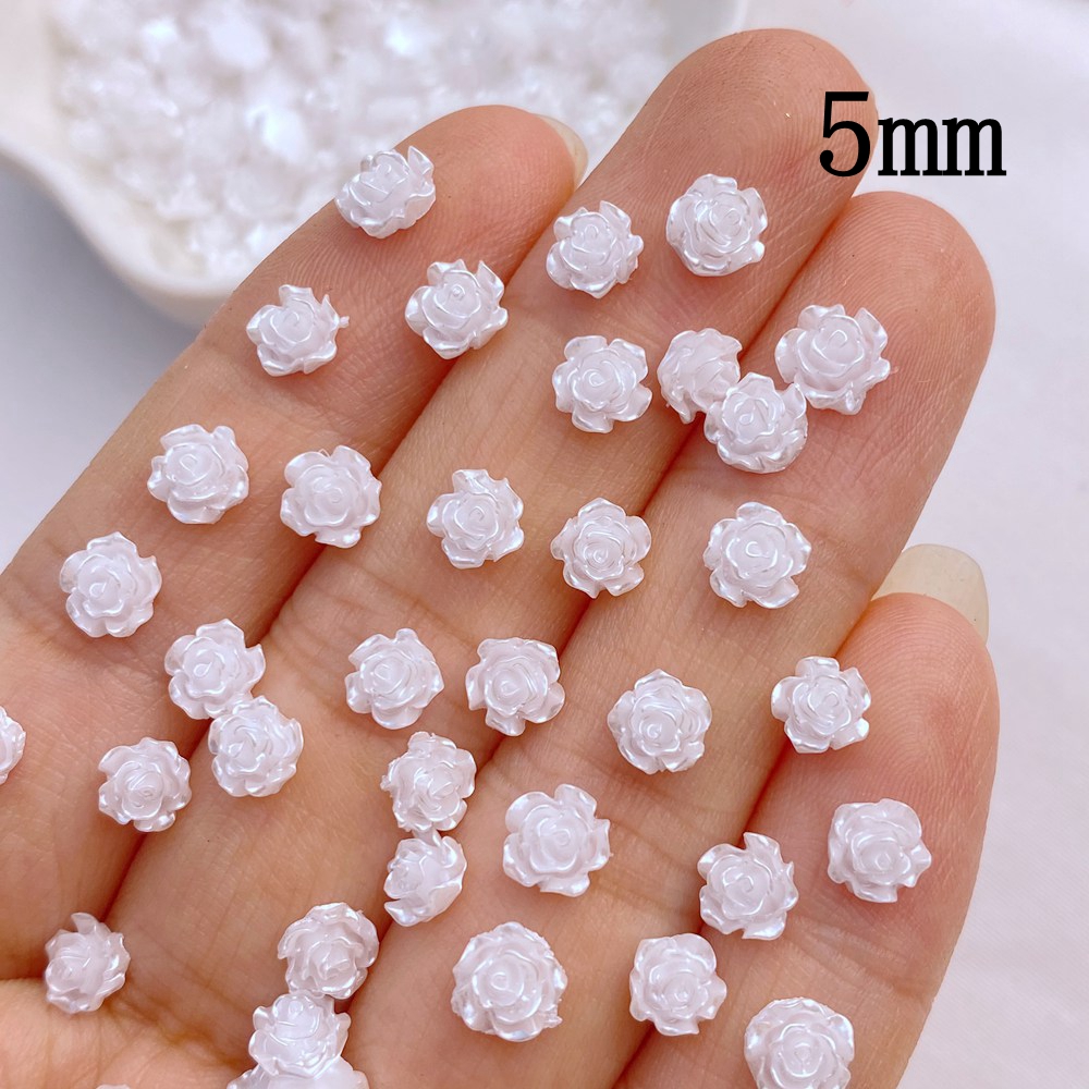 송진 리틀 화이트 플라워 시리즈, 귀여운 미니 플랫백  - Flower Preservation Resin 리뷰 및 가격