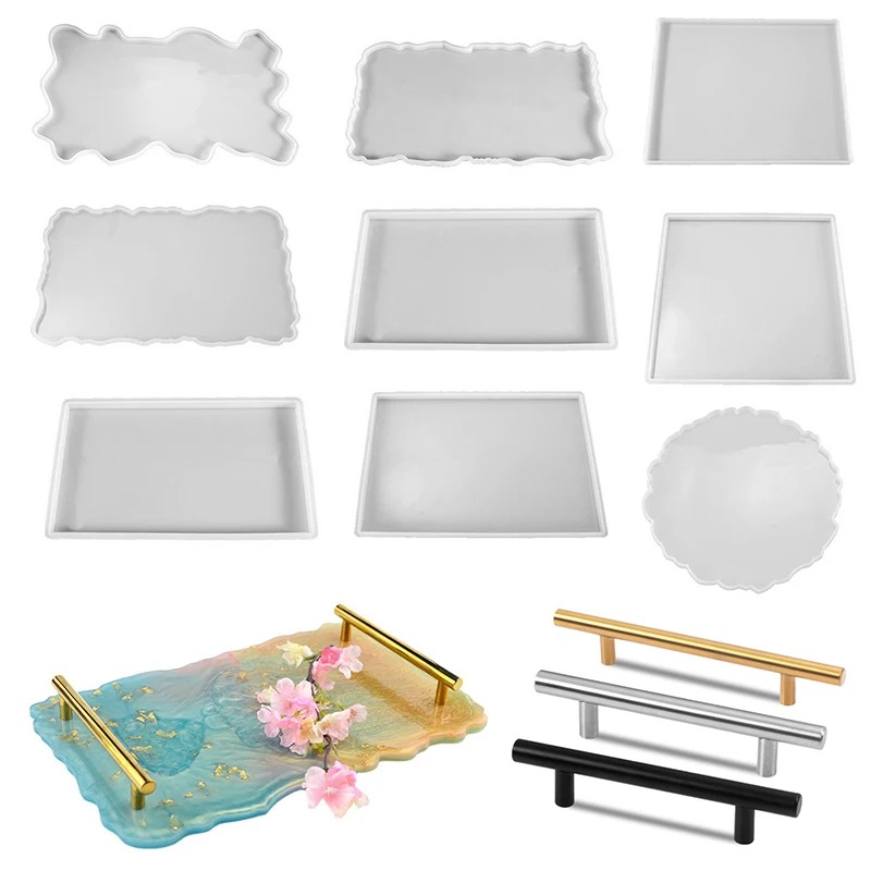 트레이 에폭시 레진 실리콘 몰드 DIY 대형 직사각형  - Silicone Mold Tray 리뷰 및 가격