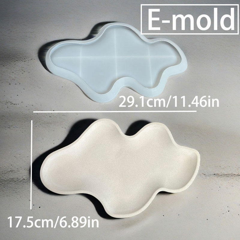 클라우드 스토리지 트레이 콘크리트 몰드 너트 과일 플레 - Serving Tray Mold 리뷰 및 가격