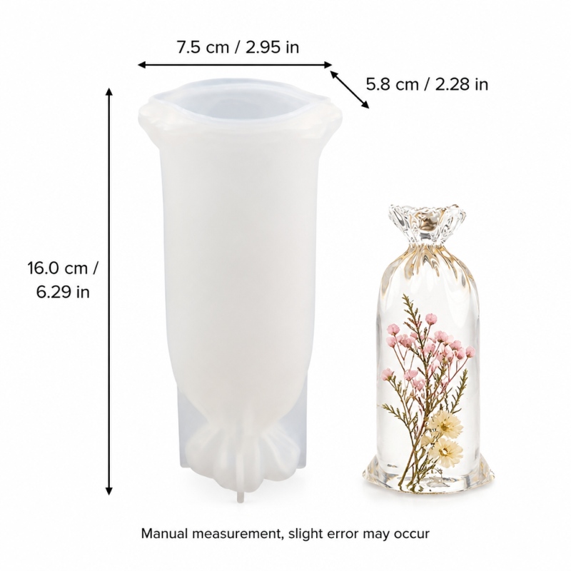 럭키백 레진 실리콘 몰드, 에폭시 레진 주조용 재사용  - Flower Preservation Resin 리뷰 및 가격