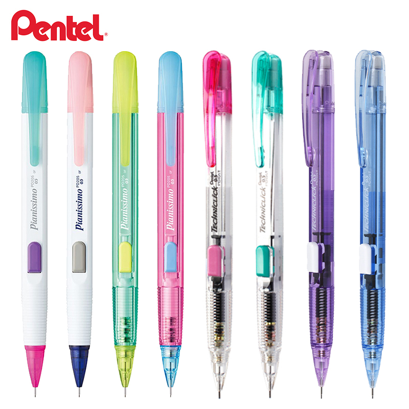 일본 펜텔 기계식 연필 PD105T 사이드 푸시 멀티  - Staedtler Pencil Lumocolor 리뷰 및 가격